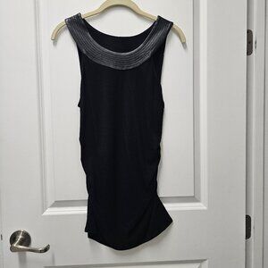 Express dressy top - black, size M, brand new